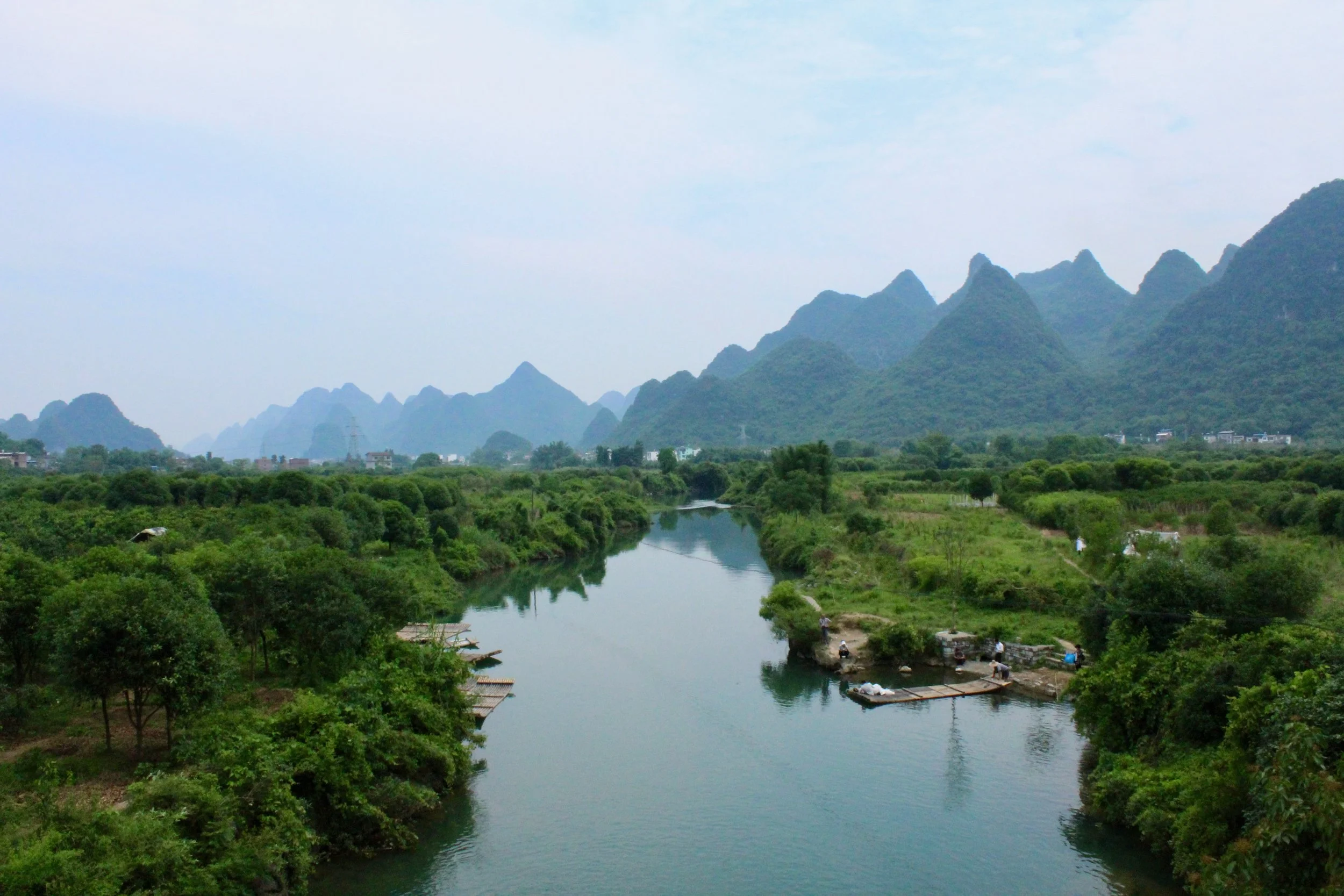 View from Dragon Bridge