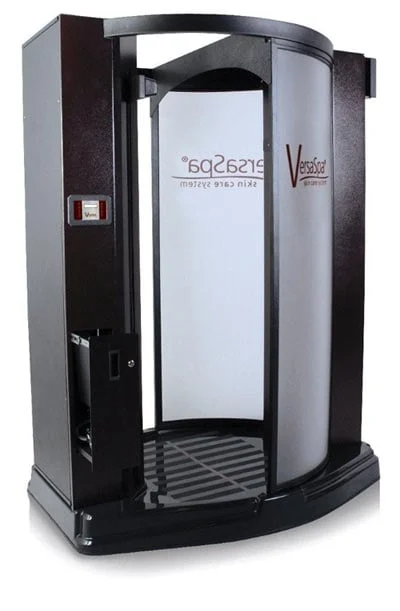 Stop in any time, no appointment necessary! Open Air Design For unparalleled level of comfort and relaxation. Total Customization Three professional grades of solutions and more options to choose from such as face only, legs only or full body tan. Superior Skincare Solutions VeraSpa solutions are fortified with vitamins and minerals to enhance and extend each application for a long lasting and luminous glow. Comfort-Dry Technology With a revolutionary air-drying system available only by VeraSpa, you will exit ready to dress. No towel necessary. Voice Automation With step by step voice guided instructions, it makes it worry-free Easy-2Breathe Purification System Built-in air purification column, you will enjoy your treatment without lingering overspray mist. 
