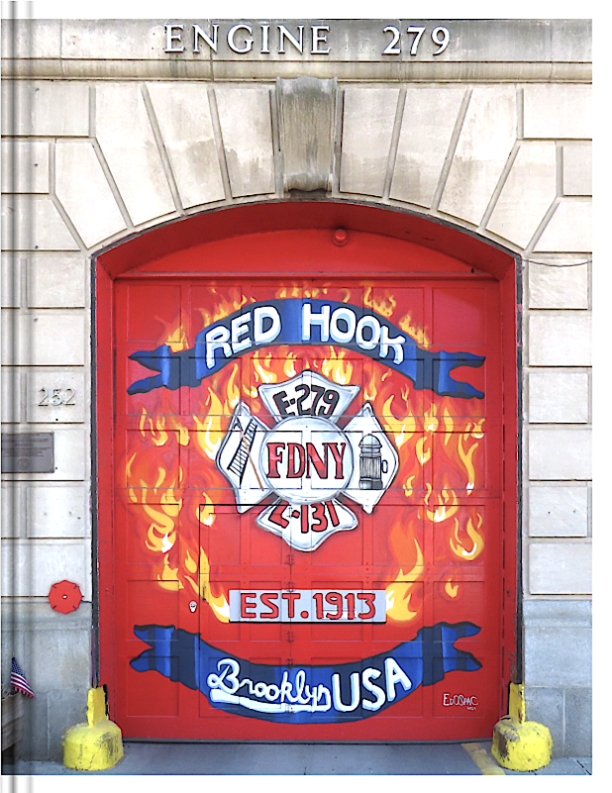 New York's Amazing Firehouses:  Architecture..Logo/Murals..Anecdotal Histories