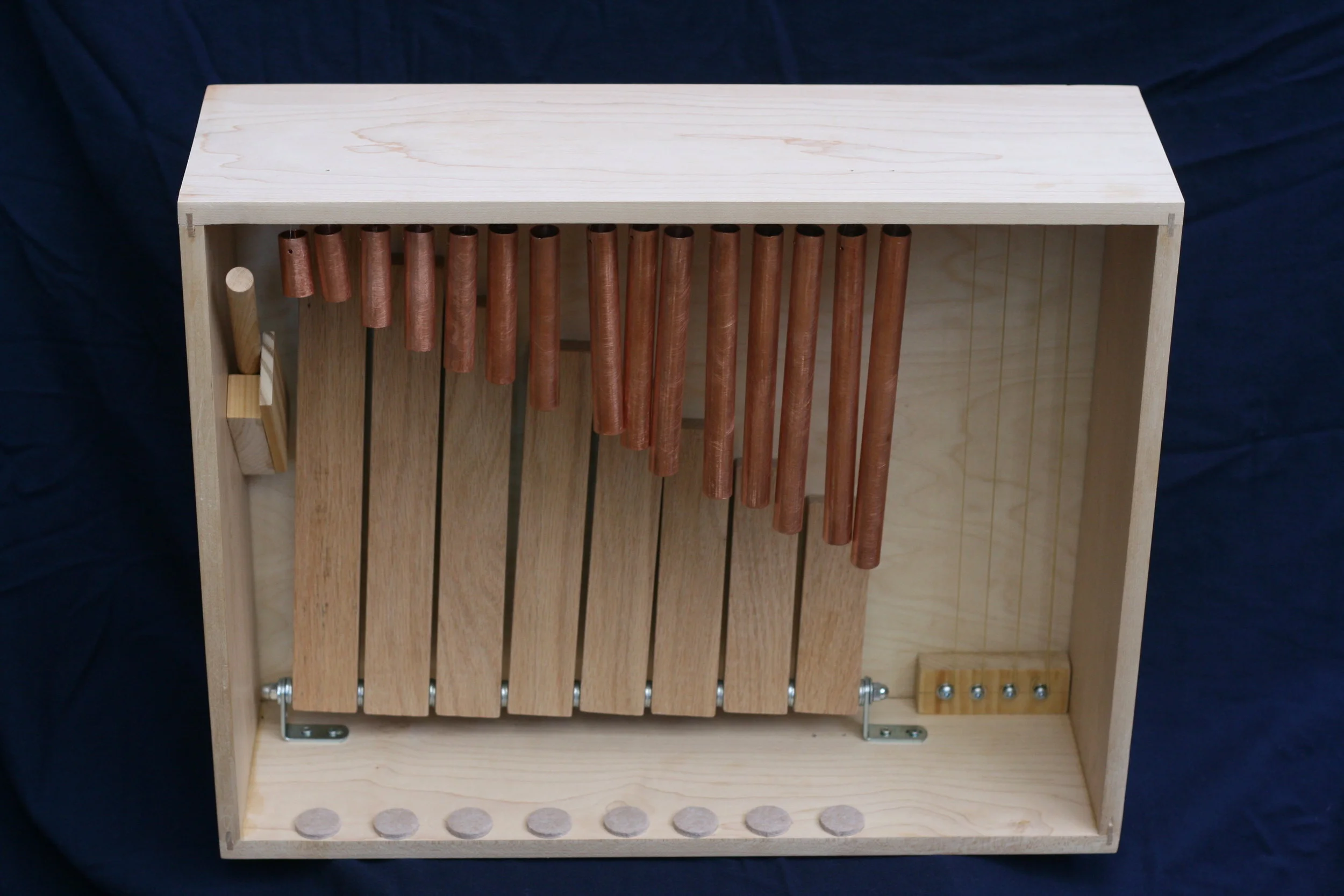 Musical playbox made by Kyle England, Architect.