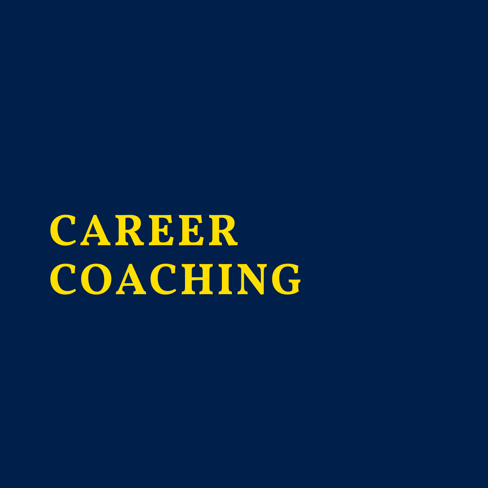 Career Coaching - Sale