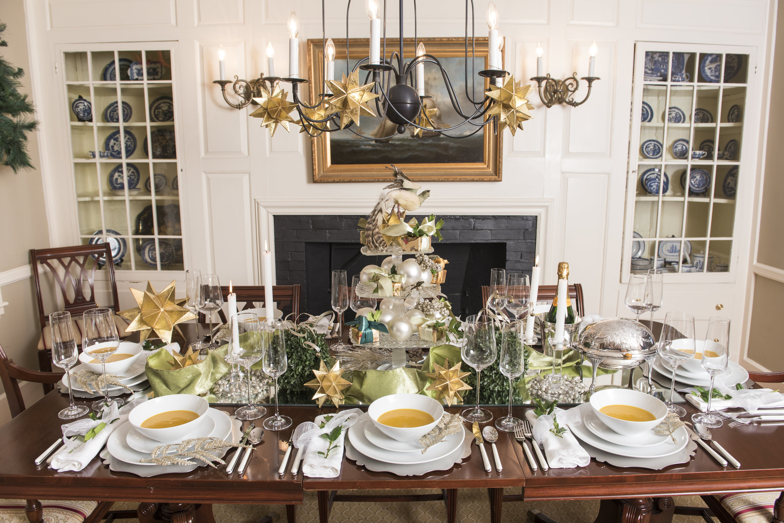 Nantucket Tablescapes Lyons Lifestyle, Formal Dining Room Tablescapes
