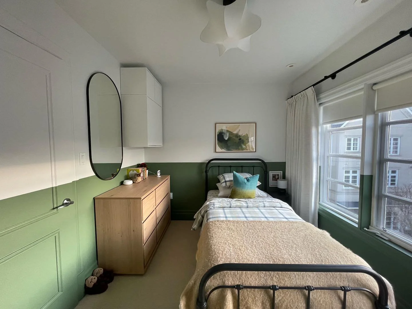My favourite room in the house 💚

My first baby&rsquo;s big boy room is officially finished. Swipe to see the before. 

Photo: #crappyiphonepicture by yours truly 
Project: #HappyHome 

@structube @westelm @westelmtoronto @westelmkids @crateandkids 