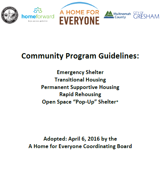 Read: AHFE Community Program Guidelines