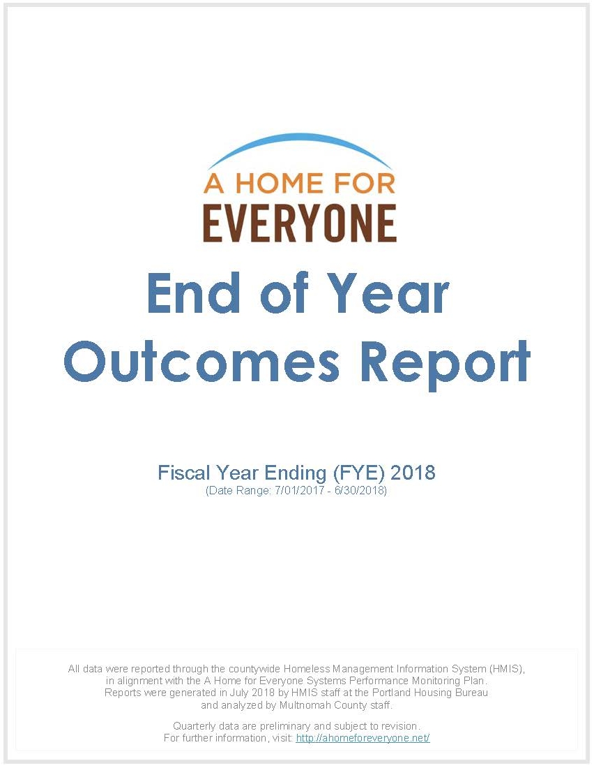 Year-end report, Fiscal Year 2018