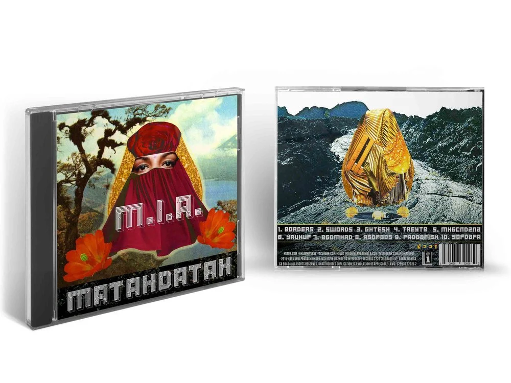 M.I.A. CD Album Cover Mockup