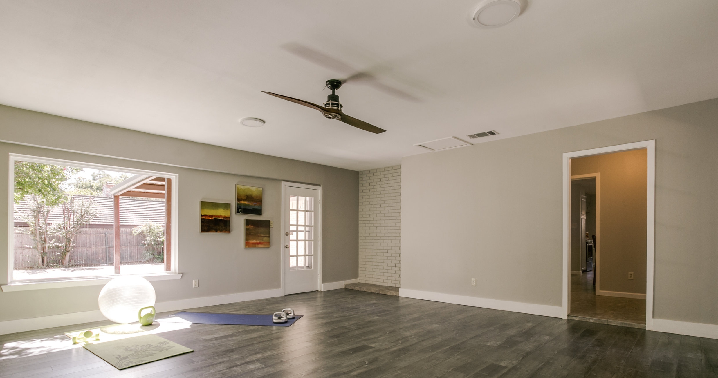Staged Home Gym Source: M Style Home Staging/ Shoot2Sell Photography