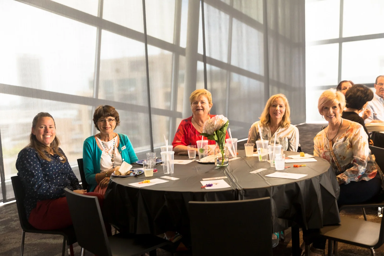 A picture of volunteers at this year's Volunteer Appreciation Event!