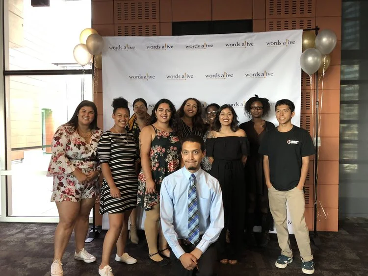 An image of the 2018-2019 Words Alive Westreich Scholars!