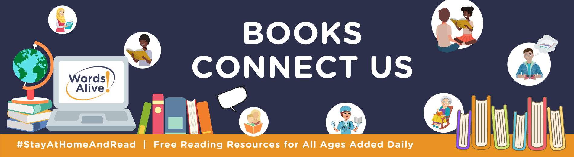 Books Connect Us — Words Alive
