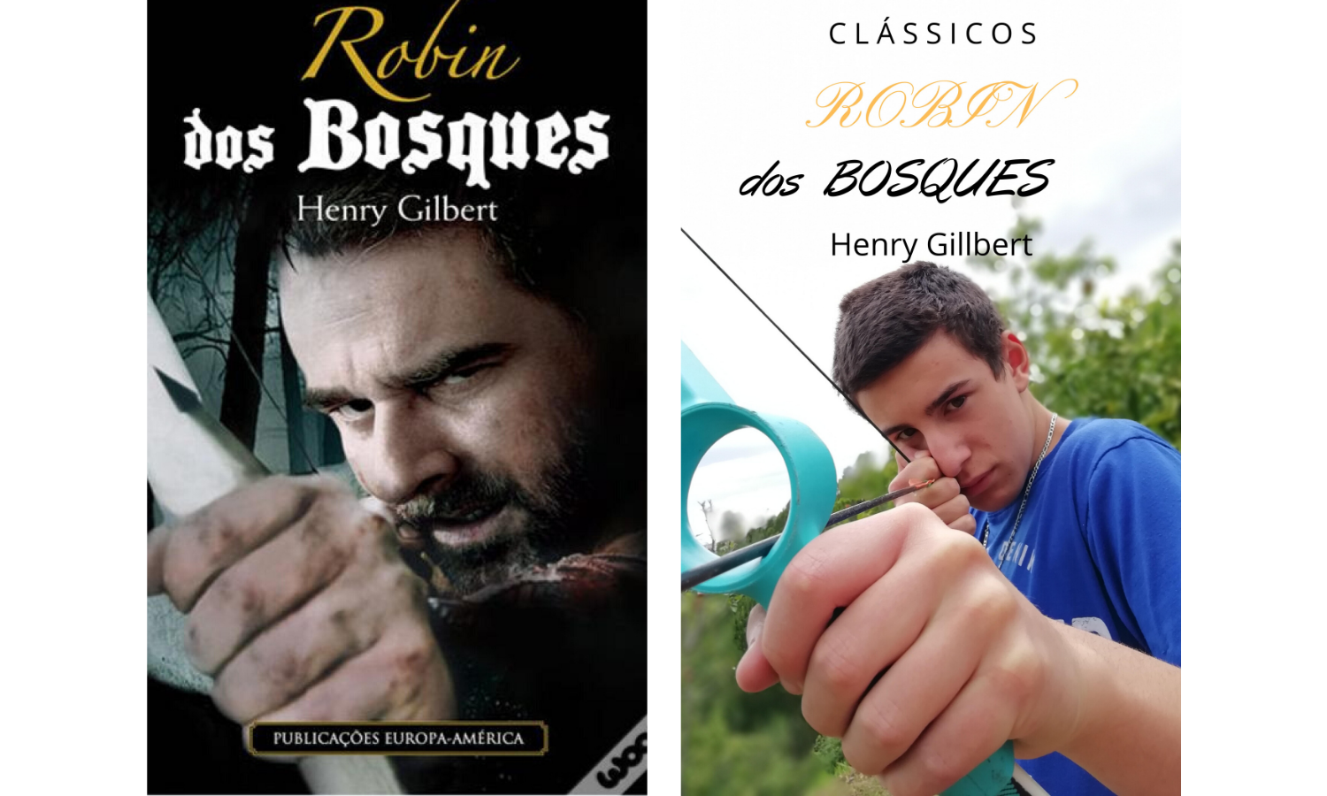 Book Cover Double: Robin Hood (Robin dos Bosques)
