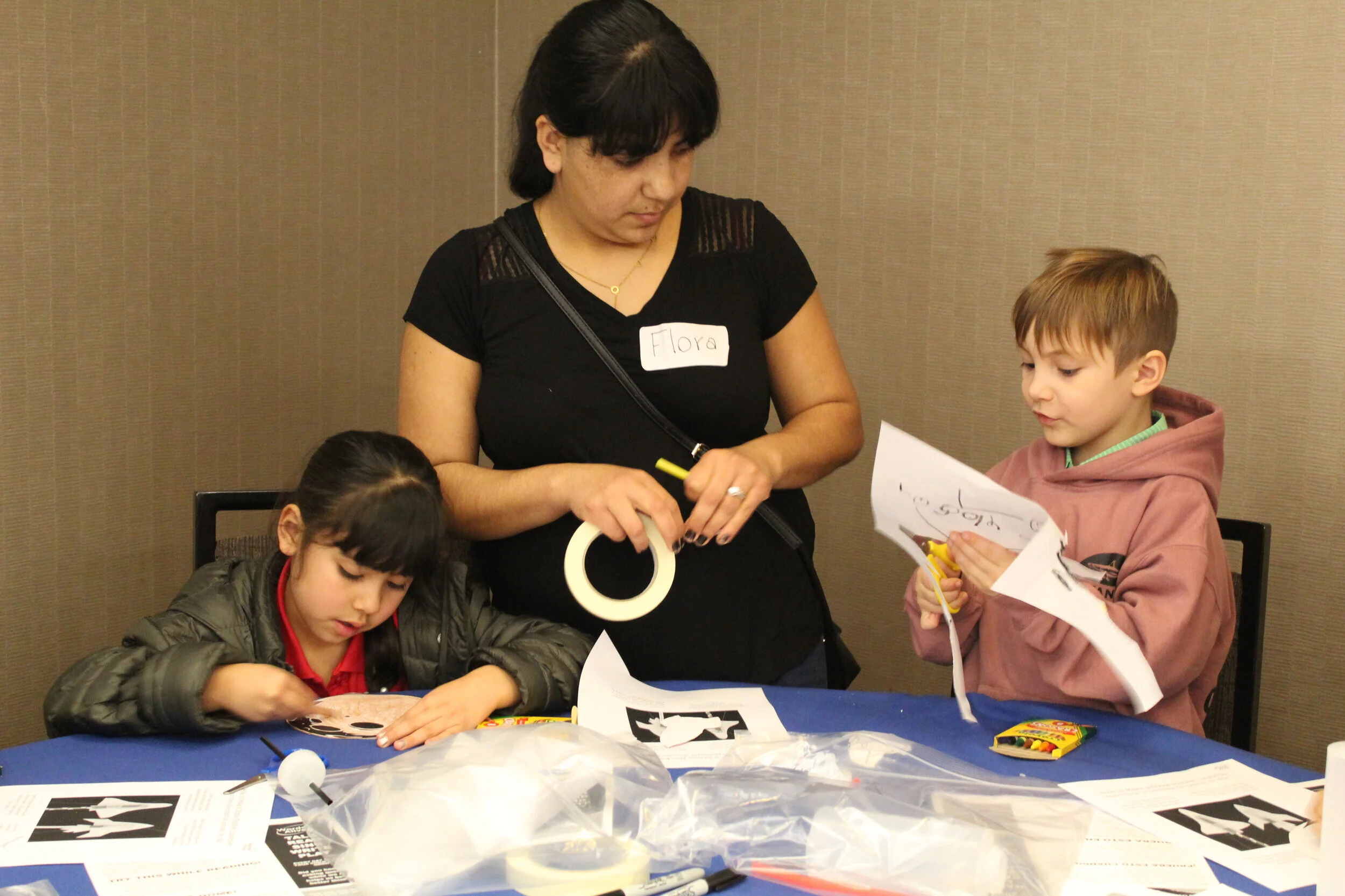 Prepare Crafts for Families