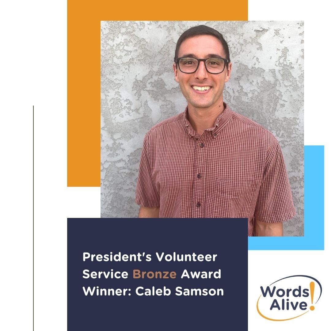 Congrats to our President's Volunteer Service Award Winners! — Words Alive