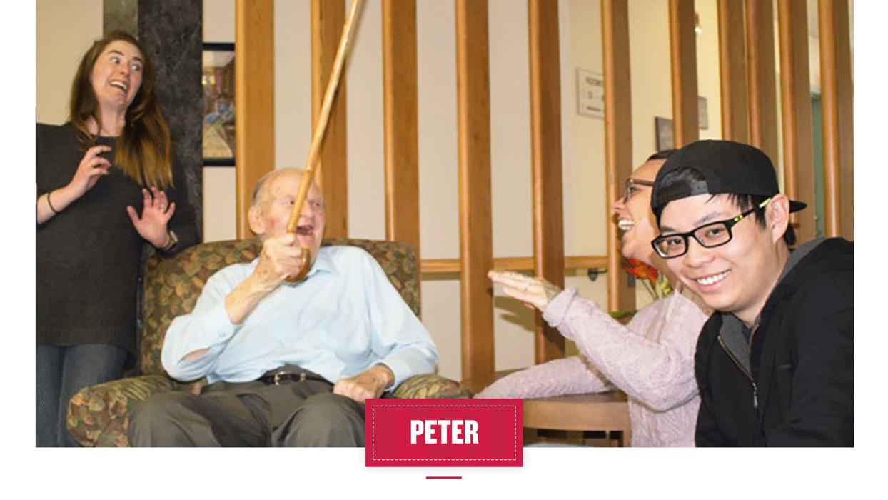 In honour of Wilf and Peter, our strategy was to have a partnership with Silvera for Seniors and donate earnings towards recreational activities for seniors living in Calgary. 