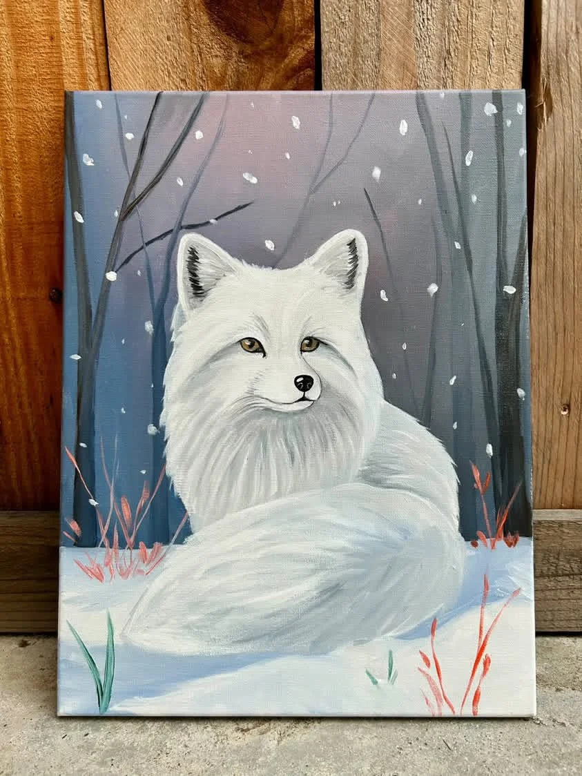 Pet and Paint - Canid Series - Winter