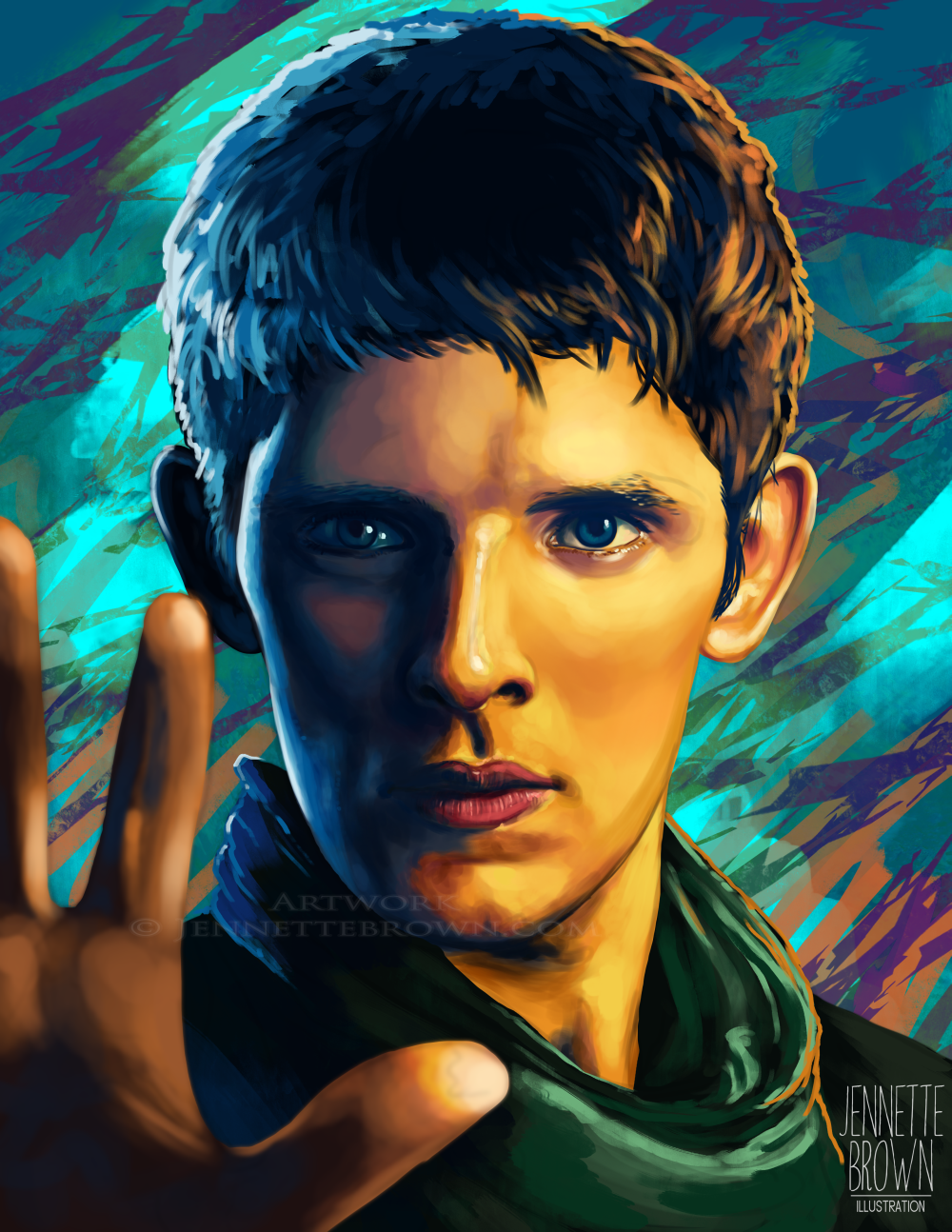 Merlin Casts Magic