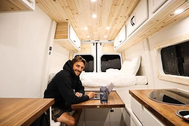 Van Update:

Well we ain&rsquo;t done yet, but we are damn close! It&rsquo;s incredible to look at the pictures of the van when we bough it just under 3 months ago til now (scroll to the end to see the beginning pics). Now we&rsquo;ve got electricity