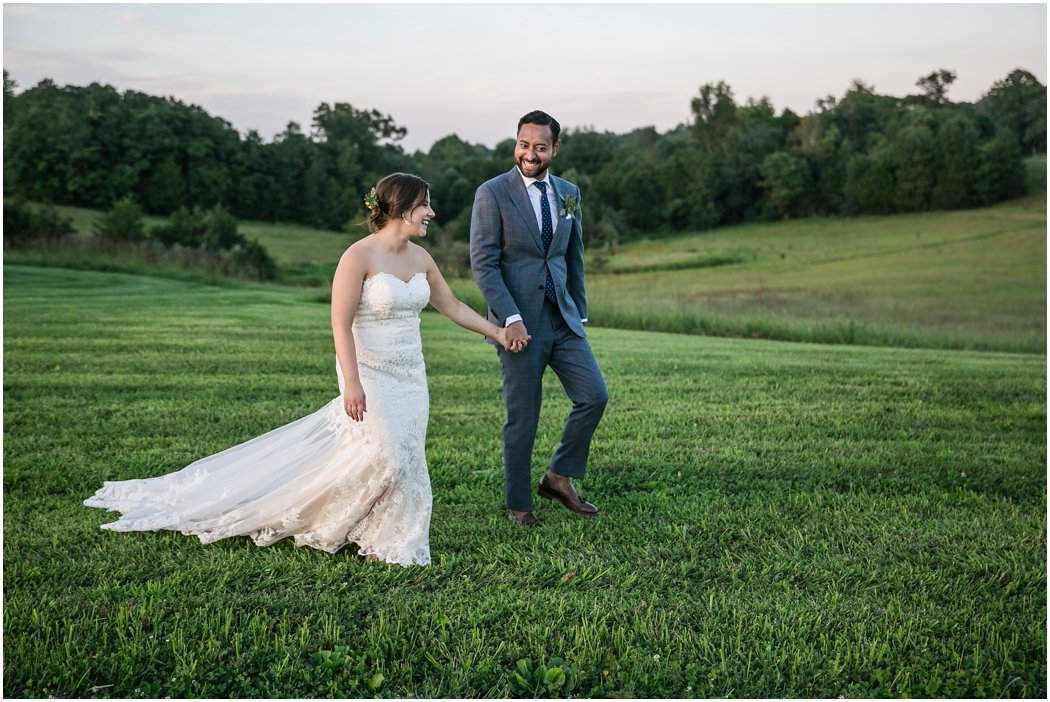 J &amp; B's Early Mountain Vineyard Wedding