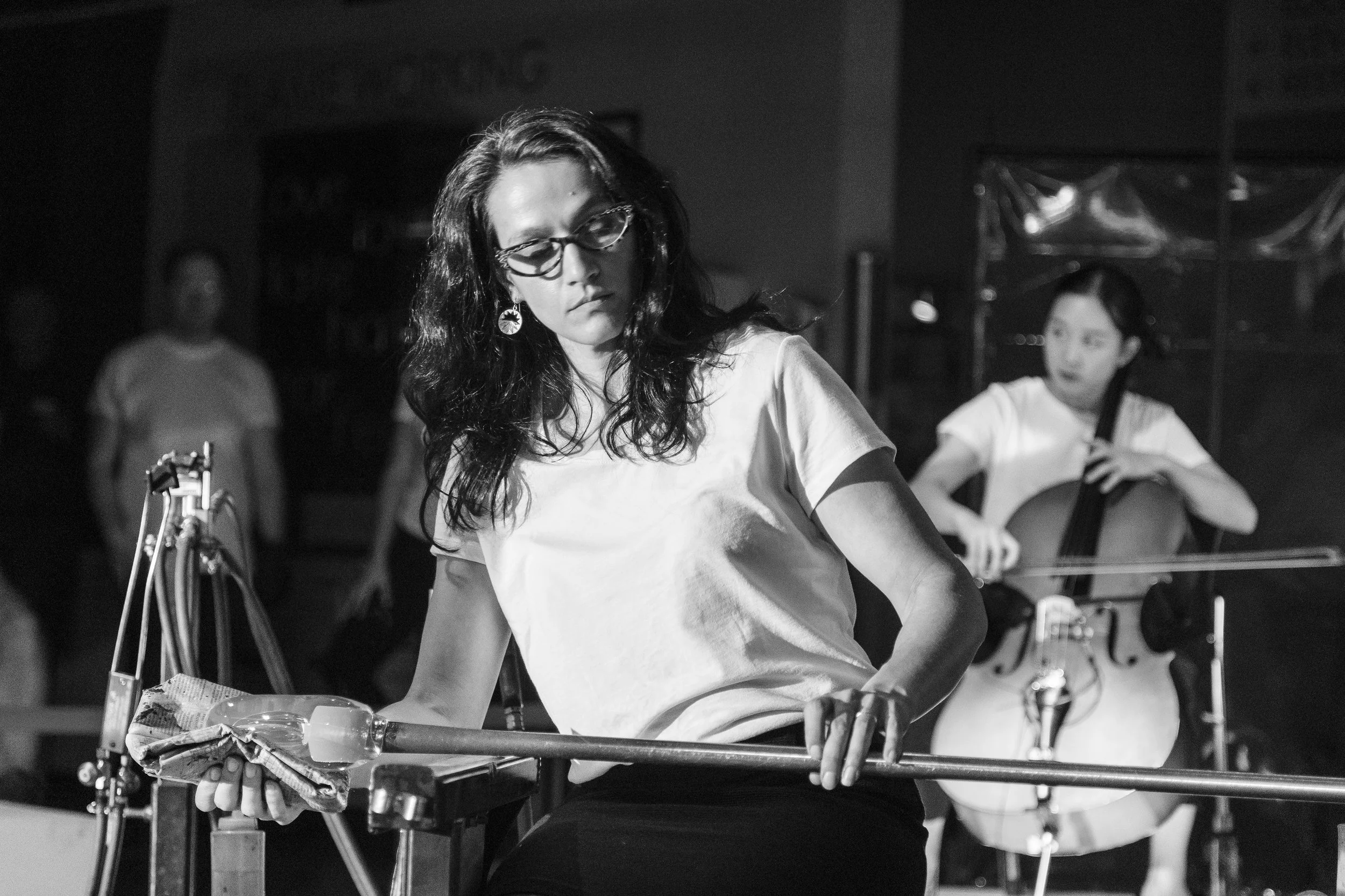 Chrysler Museum Glass Studio | Vitreous Theater | This Act by Brendan Fernandes