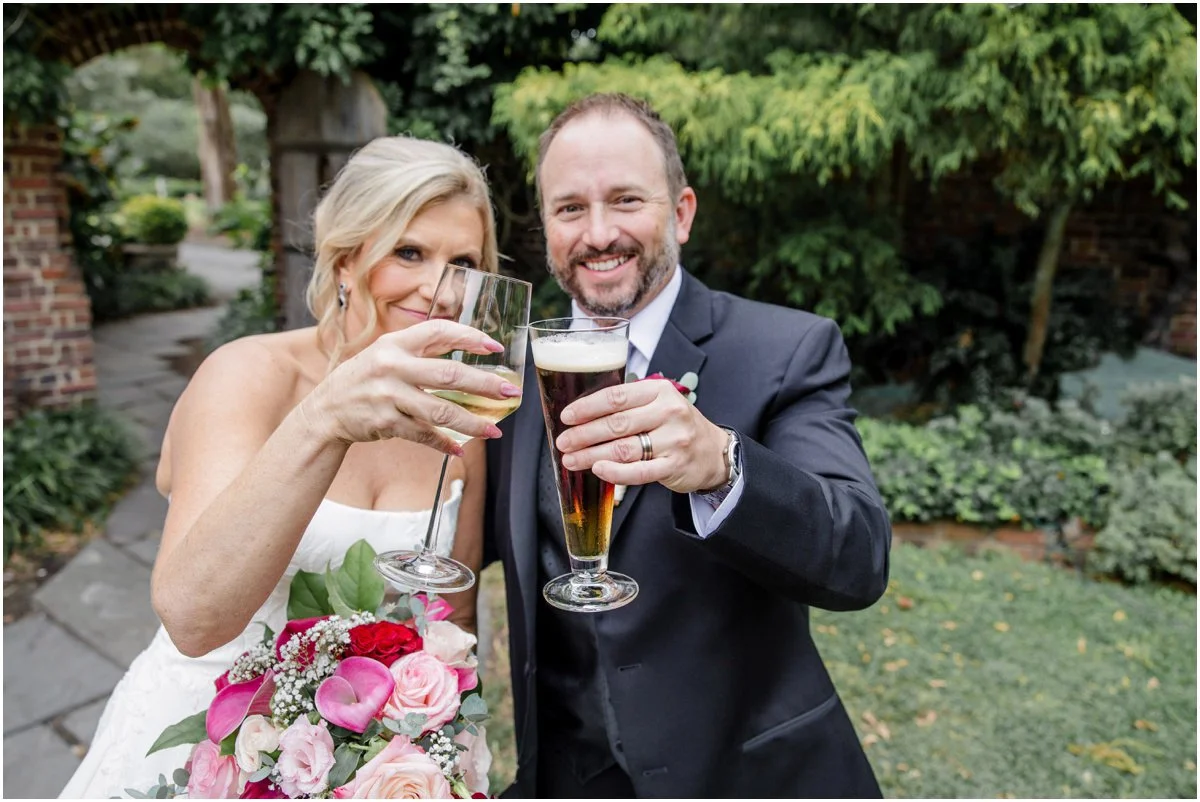 Beautiful Fall wedding on the water at the Hermitage Museum