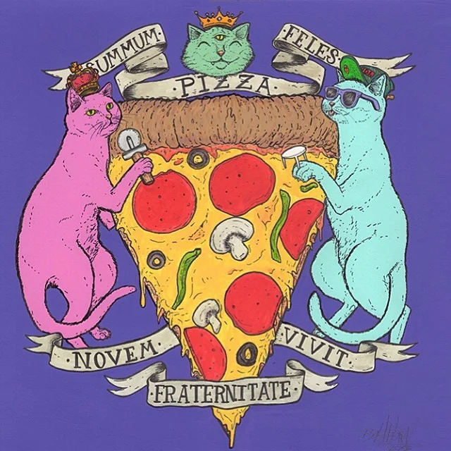 Supreme Pizza Cats. Brotherhood of the Nine Lives.
