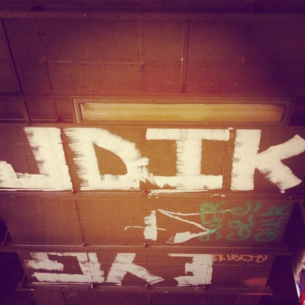 Ceiling roller still runnin! #jdikfamily #jdi #justdatillkrew @jdikrew (Taken with Instagram at The Old Vic Tunnels)