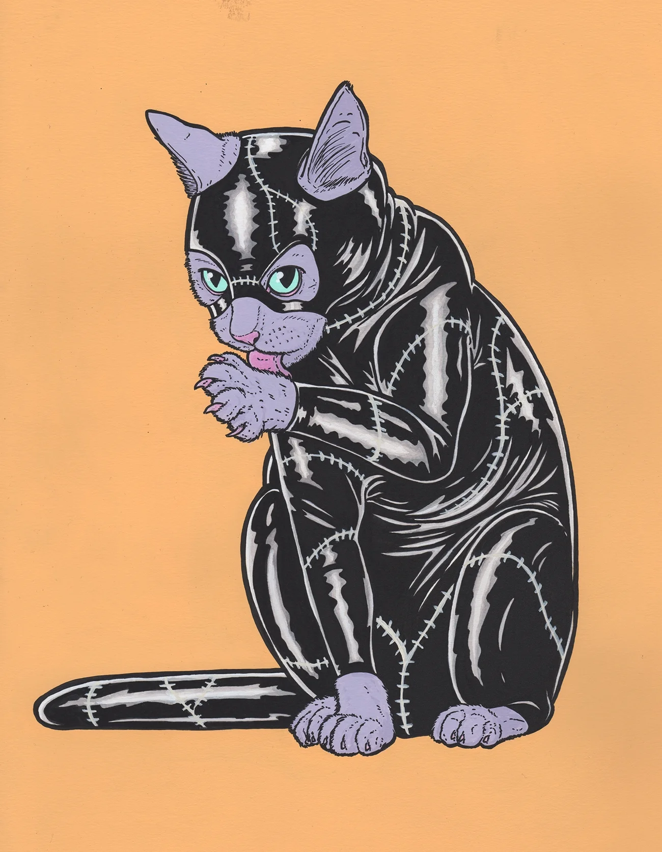 Cat Woman Cat