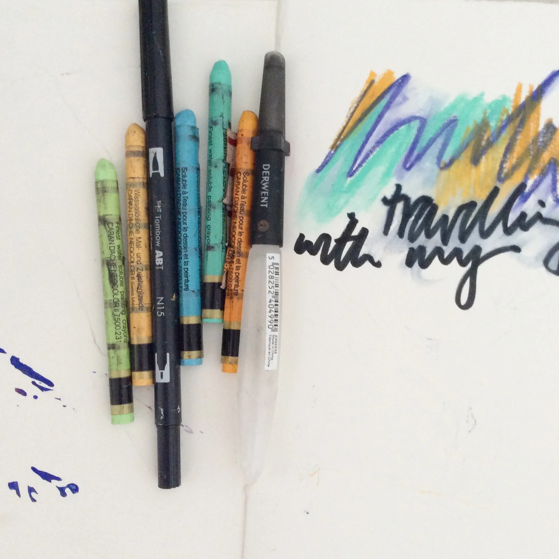 Travel and portable art supplies