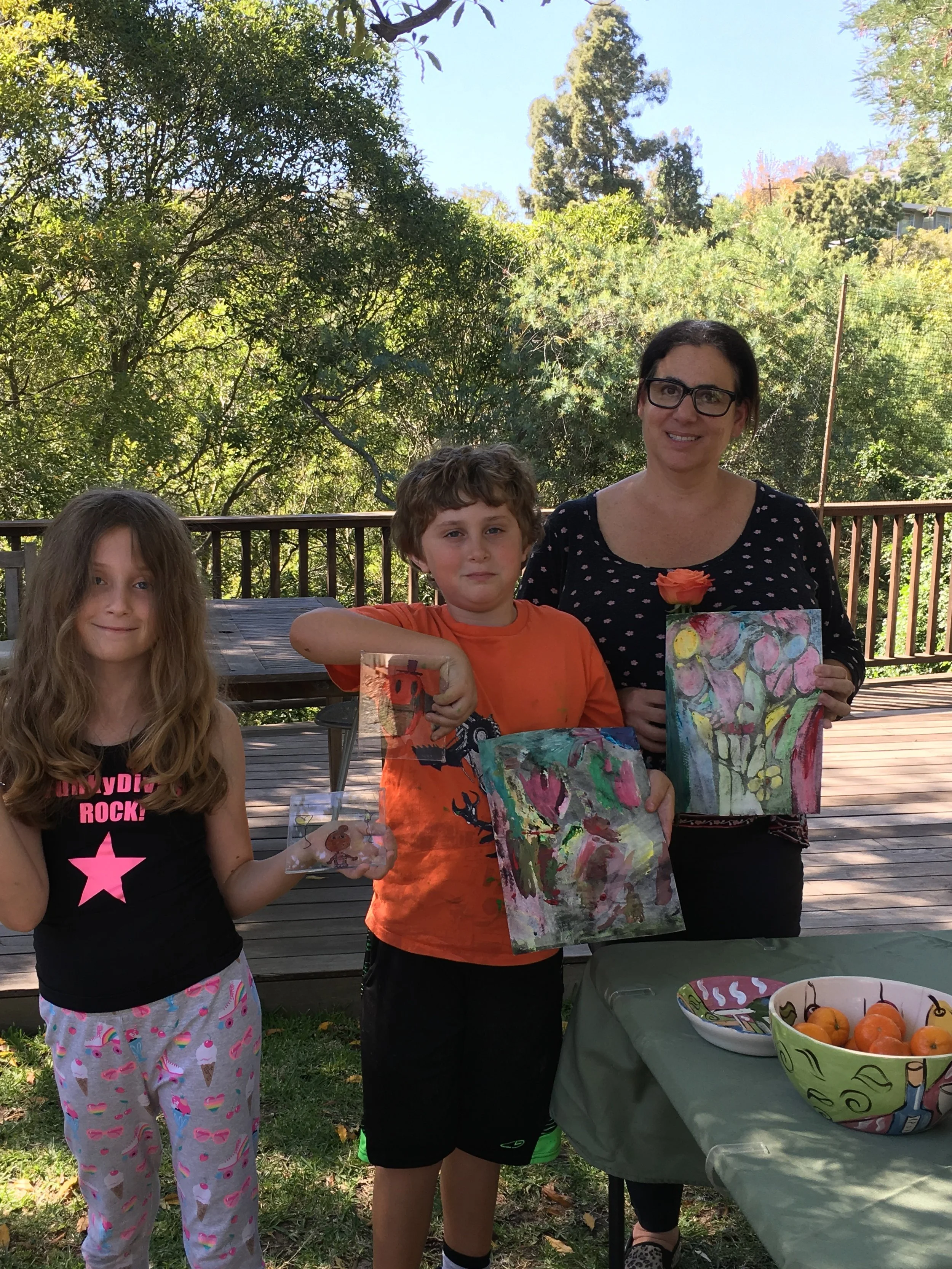 mothers day art workshop