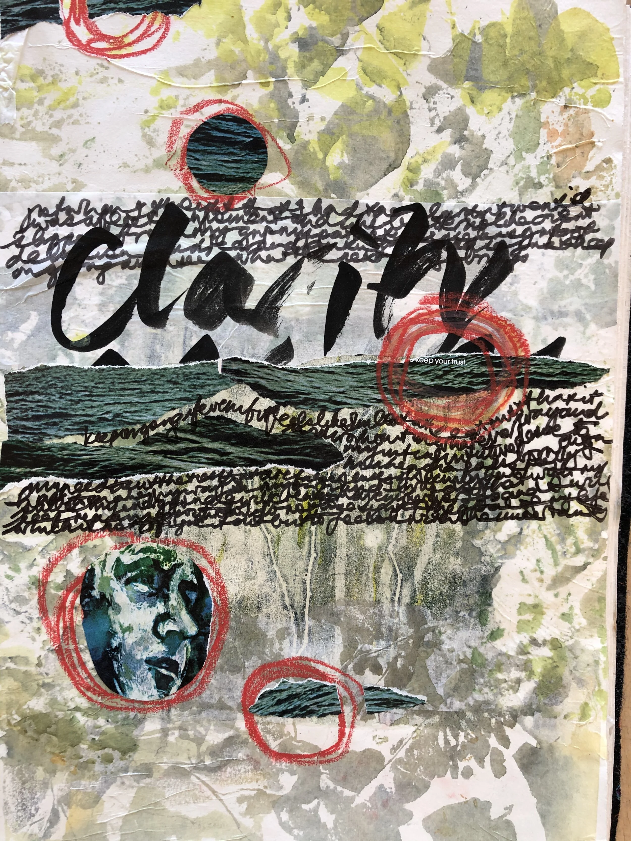 Daily Mixed Media Collage Journal
