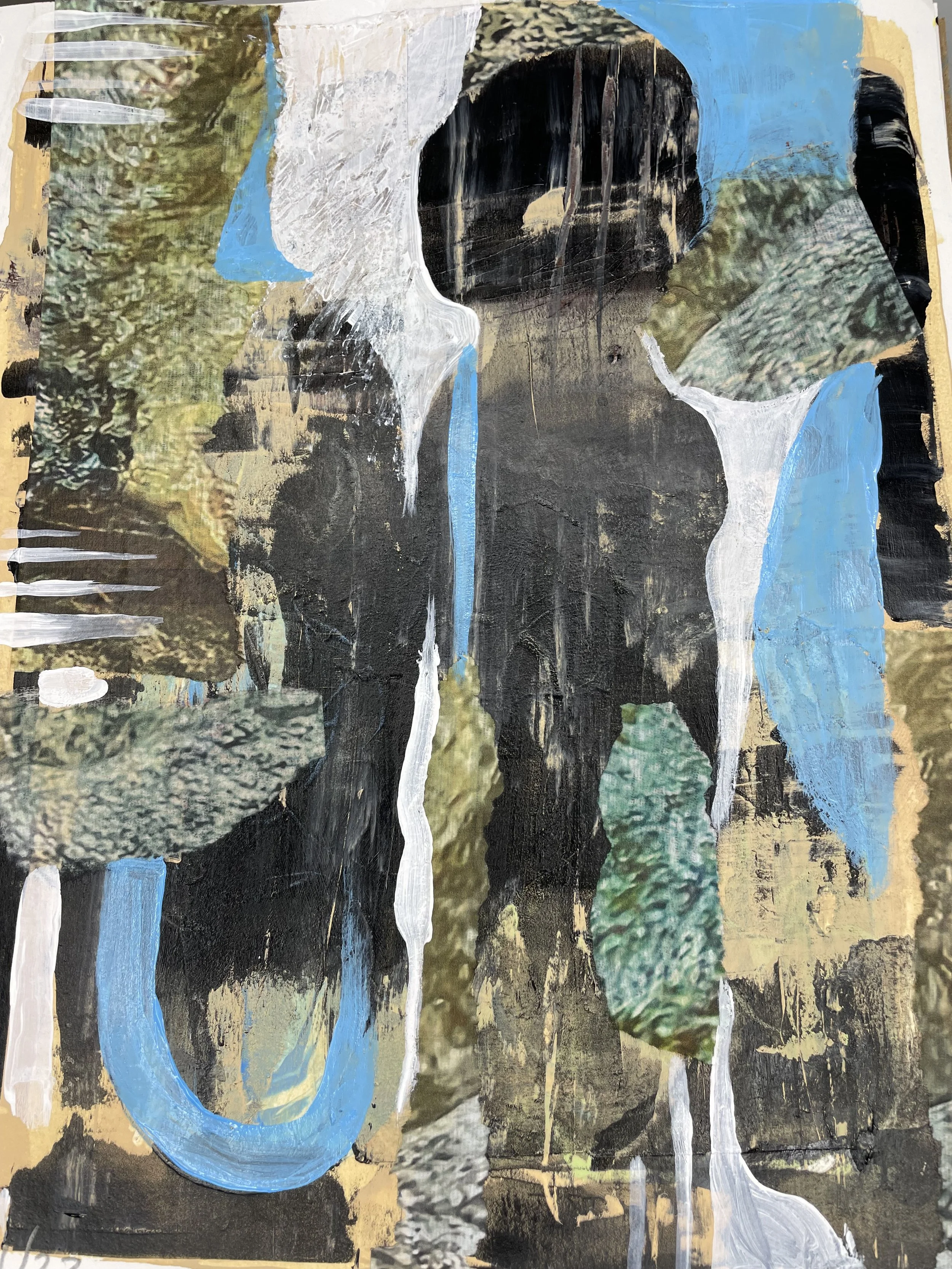 My Abstract Mixed Media Art Development