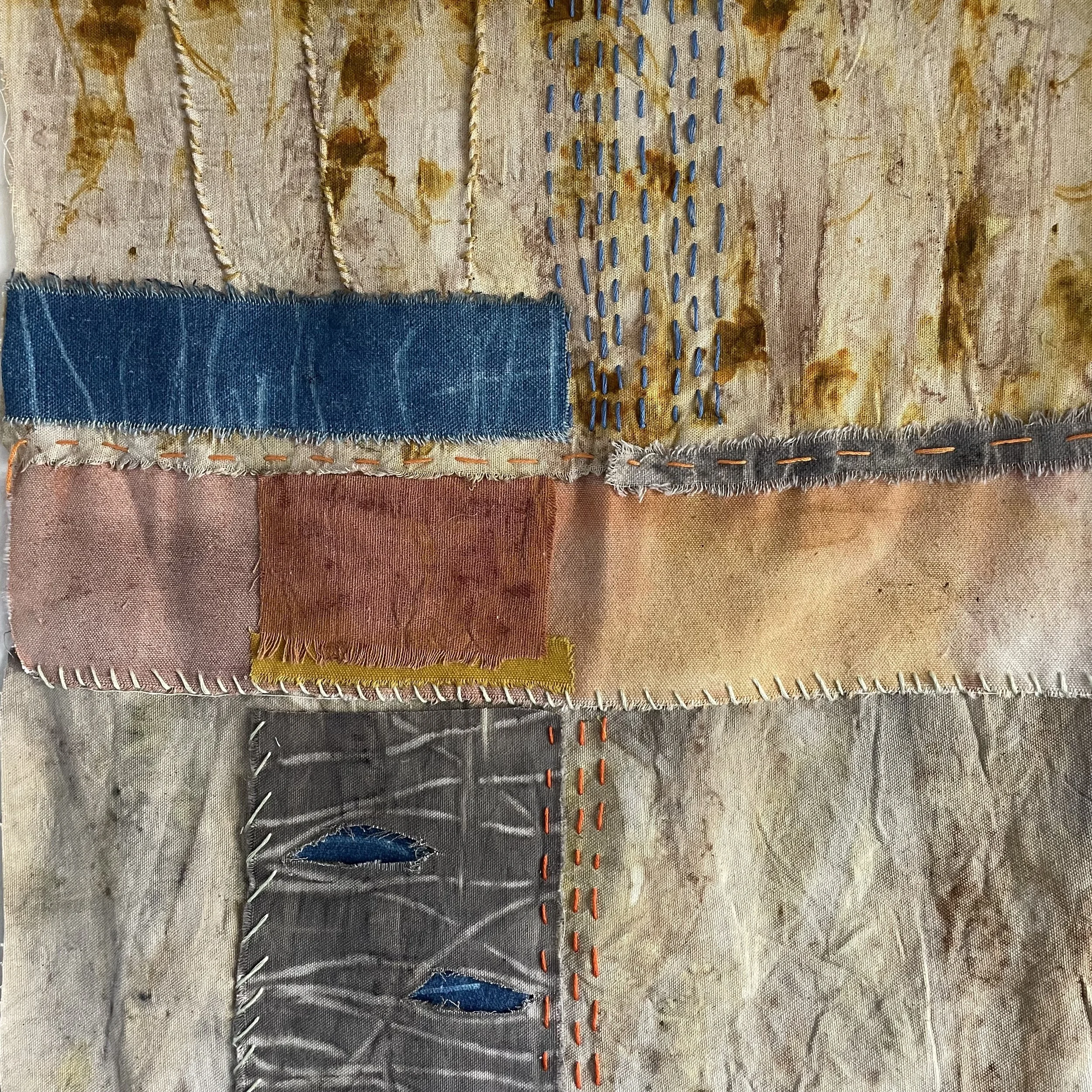 Stitched Collage Workshop Santa Barbara