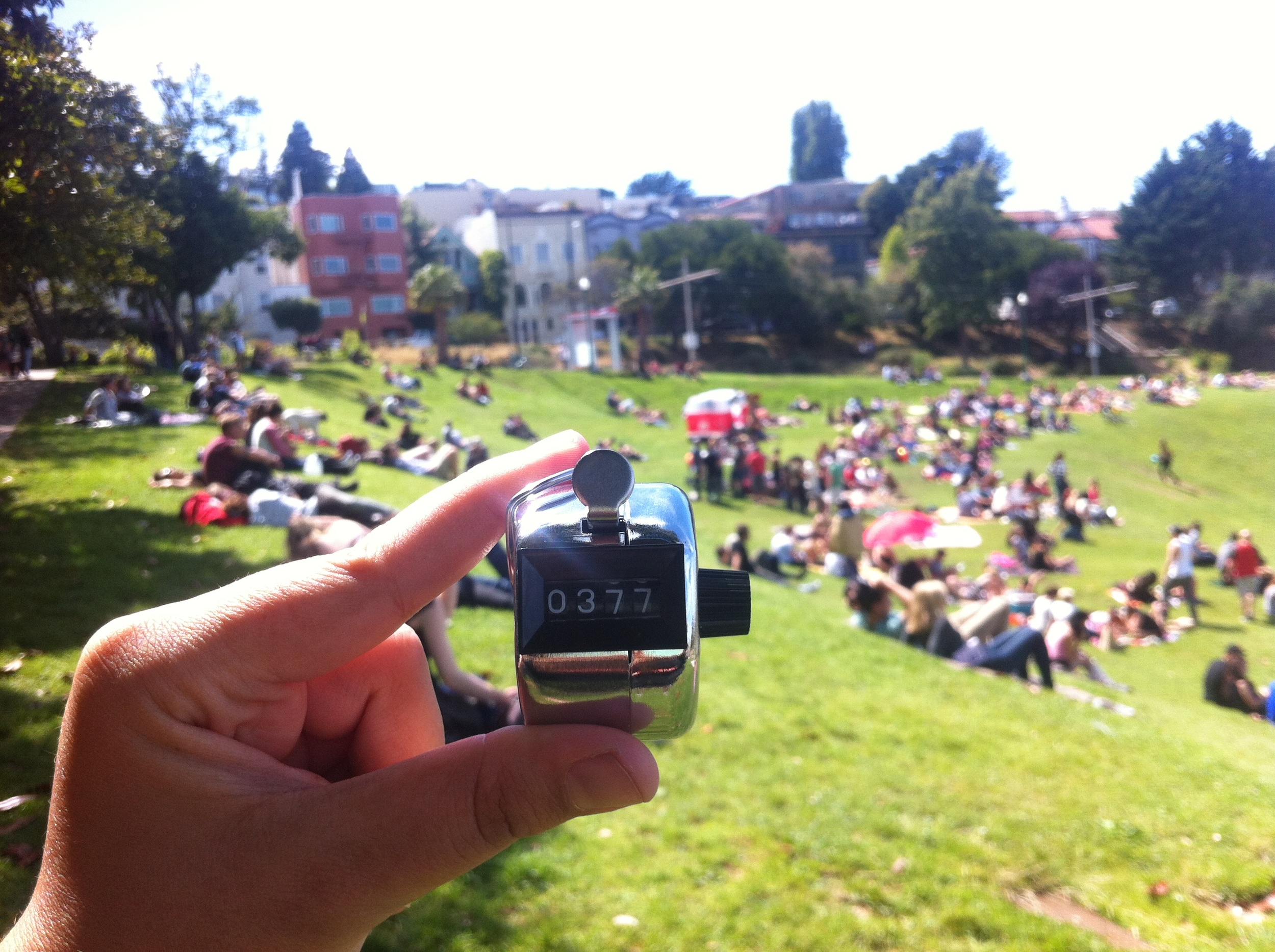  Dolores Park San Francisco, CA, USA Sunday, July 13th, 2014, 2:30-3:30pm 