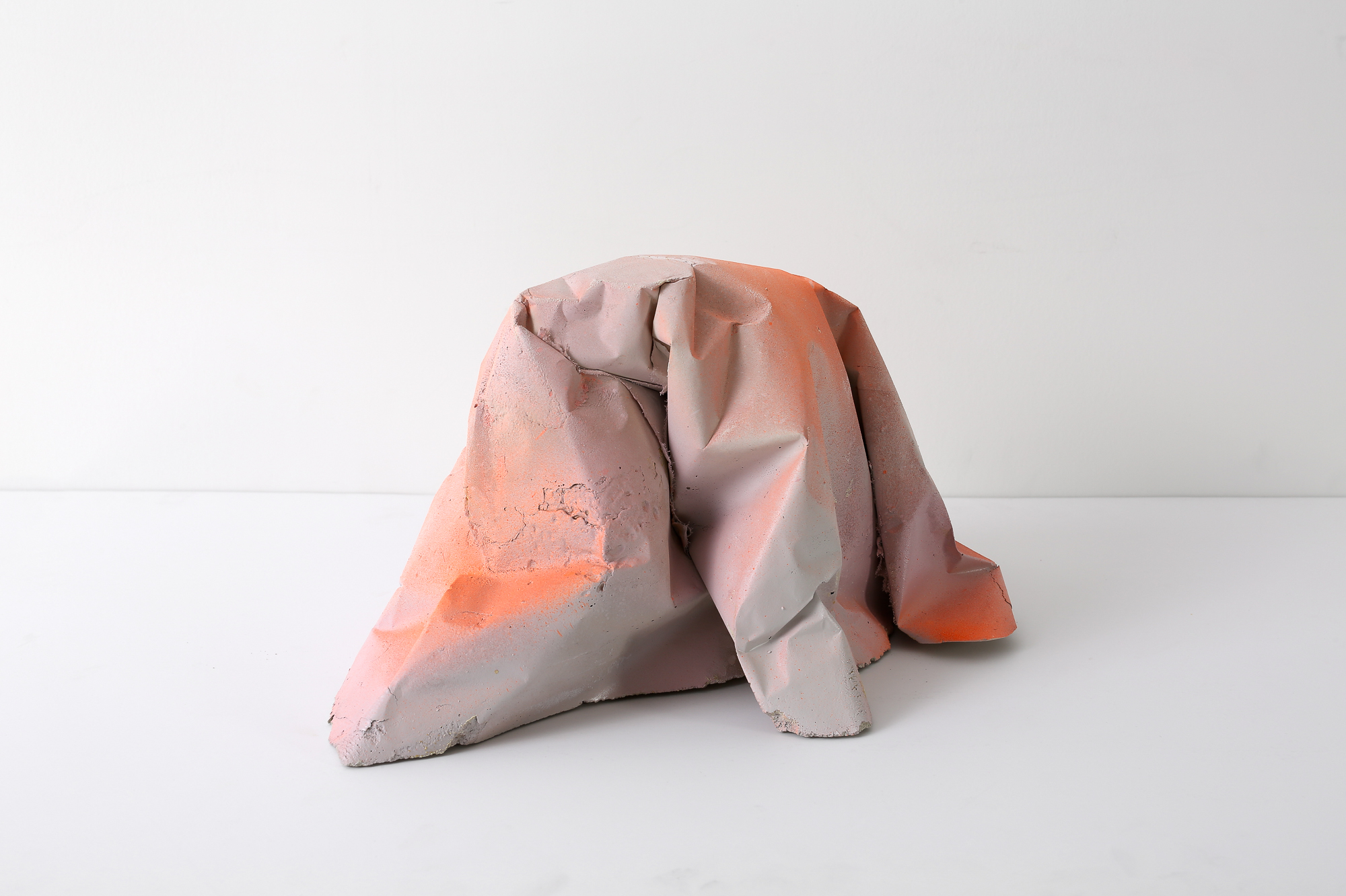 "UNTITLED", Concrete and pigment, 2015