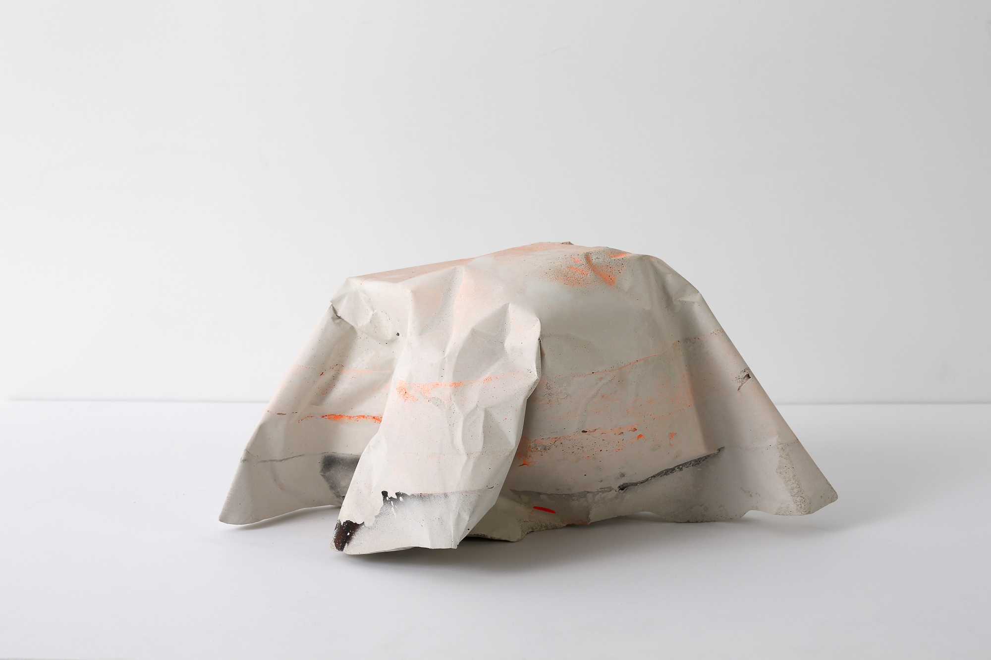 "UNTITLED", Concrete and pigment, 2015