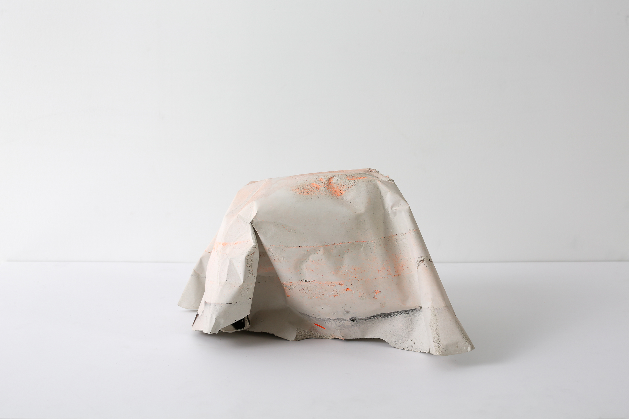 "UNTITLED", Concrete and pigment, 2015