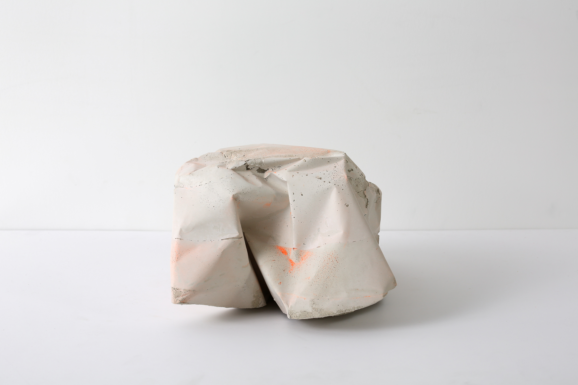 "UNTITLED", Concrete and pigment, 2015