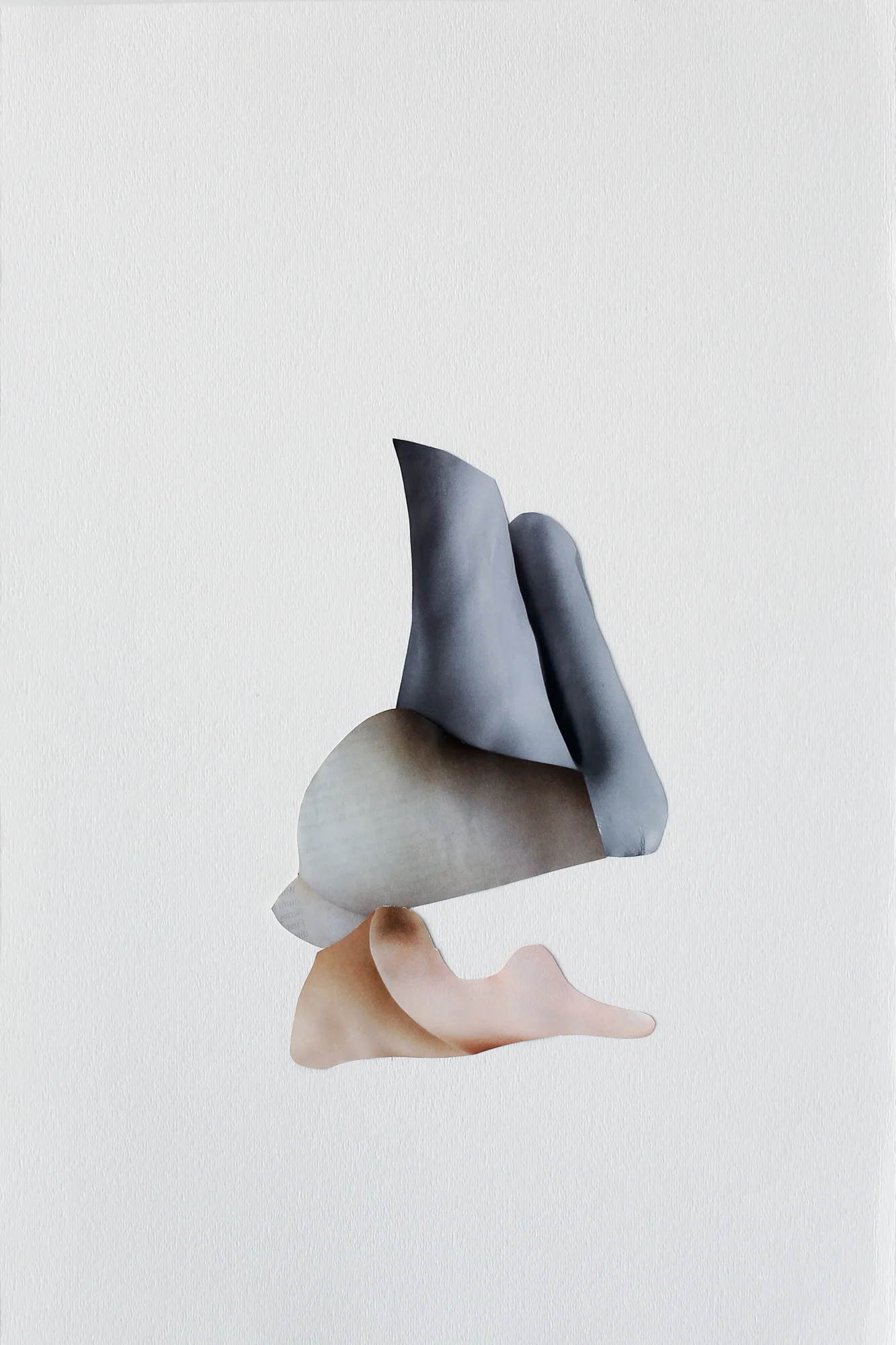 "UNTITLED", paper collage, 2015