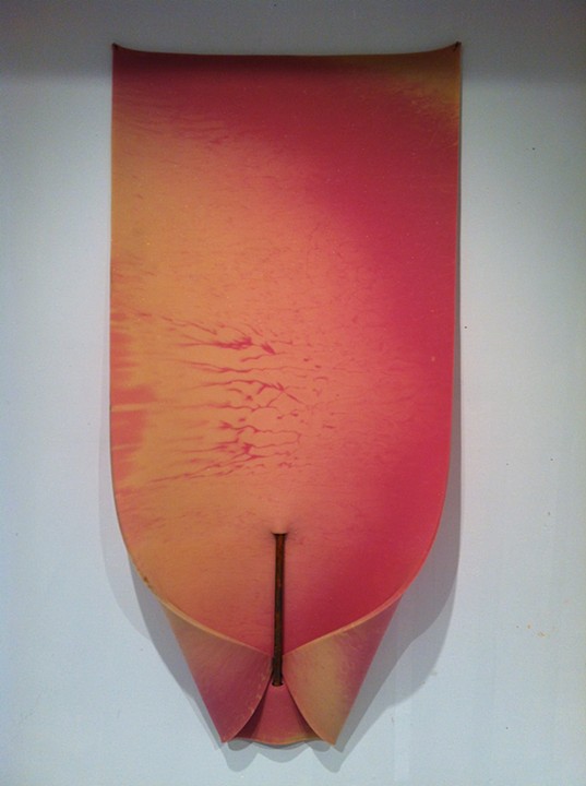"UNTITLED", steel and foam, 2012