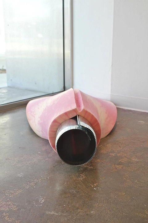 "UNTITLED", aluminum and foam, 2012
