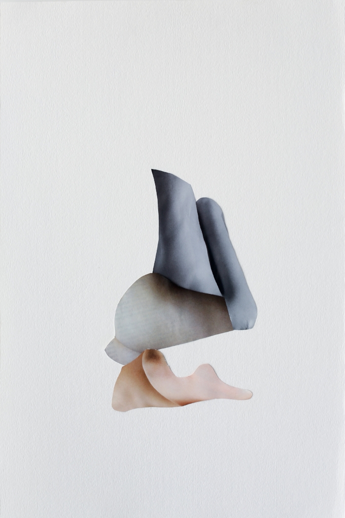 2016, Collage on paper
