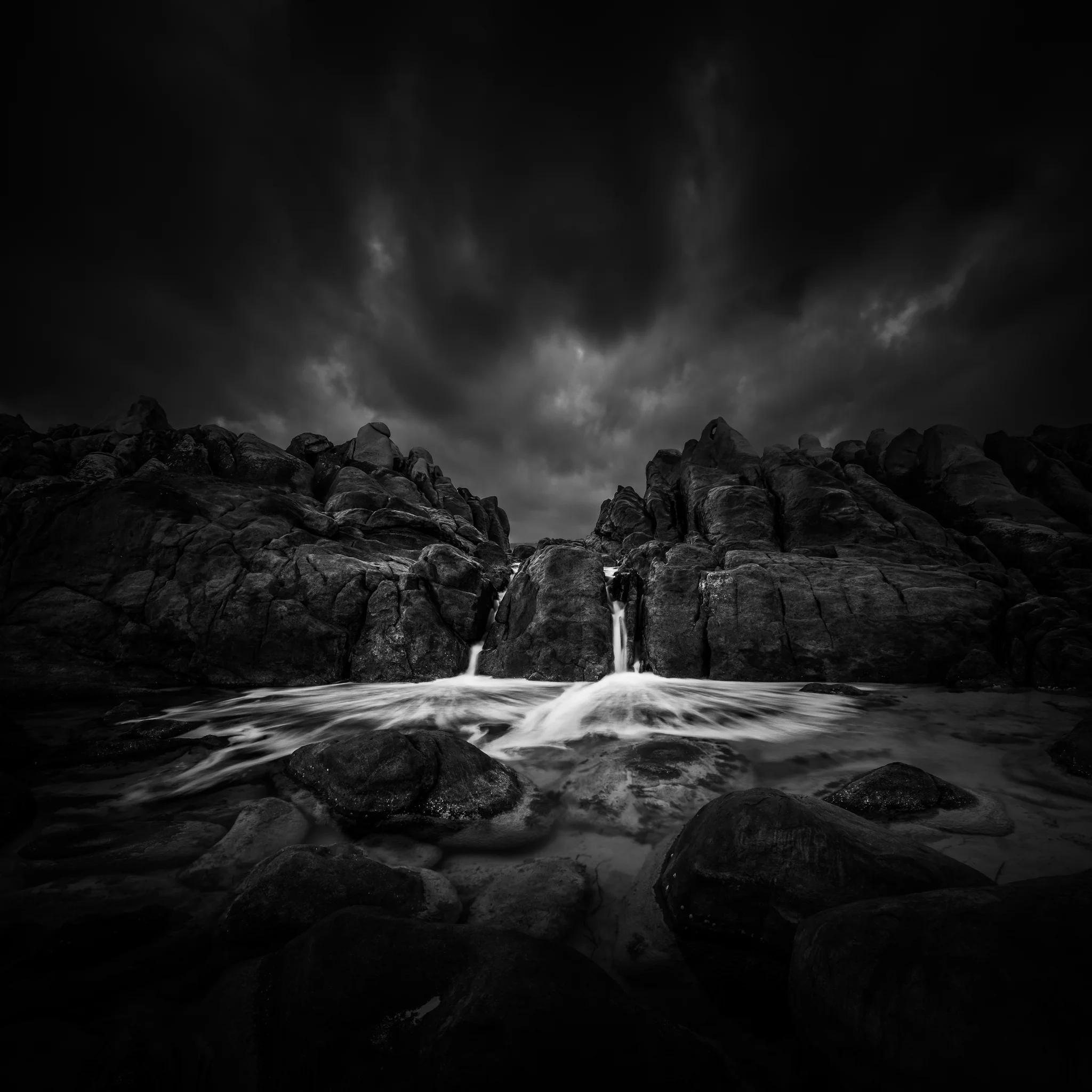 Wyadup Rocks Monochrome