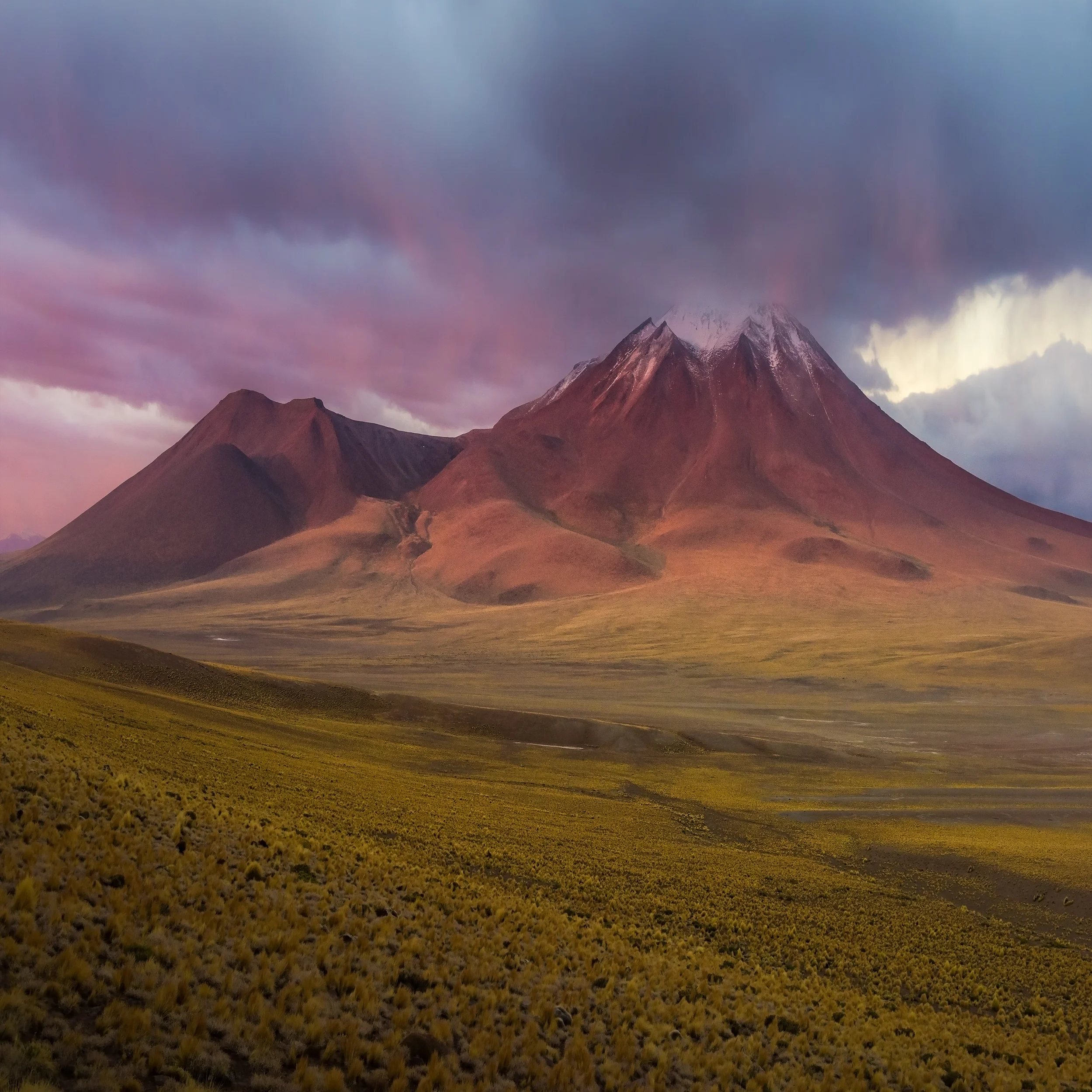 Last Light on Cerro Miscanti