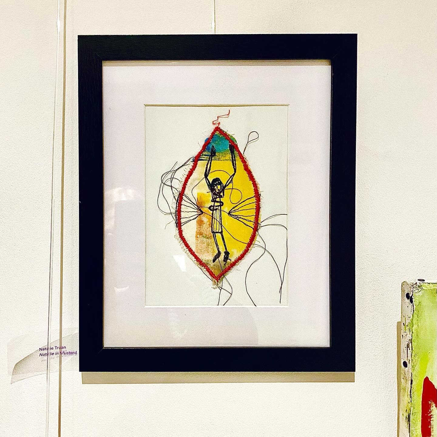 So grateful for my piece &ldquo;Natalie in Mustard&rdquo; to have been exhibited in the wonderful @we_are_sweet_art gallery 🙌 Special thanks to @corrinaeastwood 💙