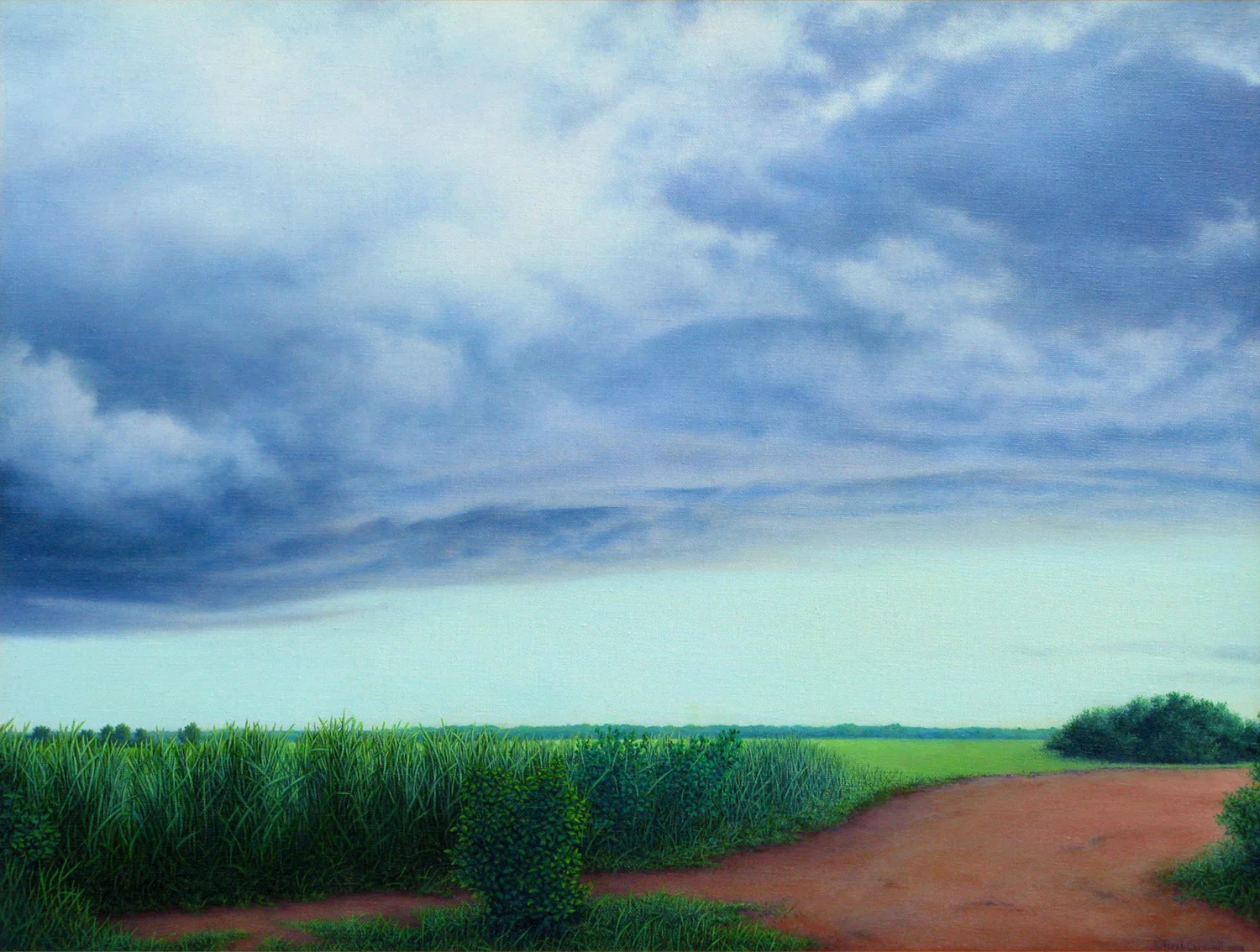  Just Around - 36" x 48"&nbsp;  Acrylic  