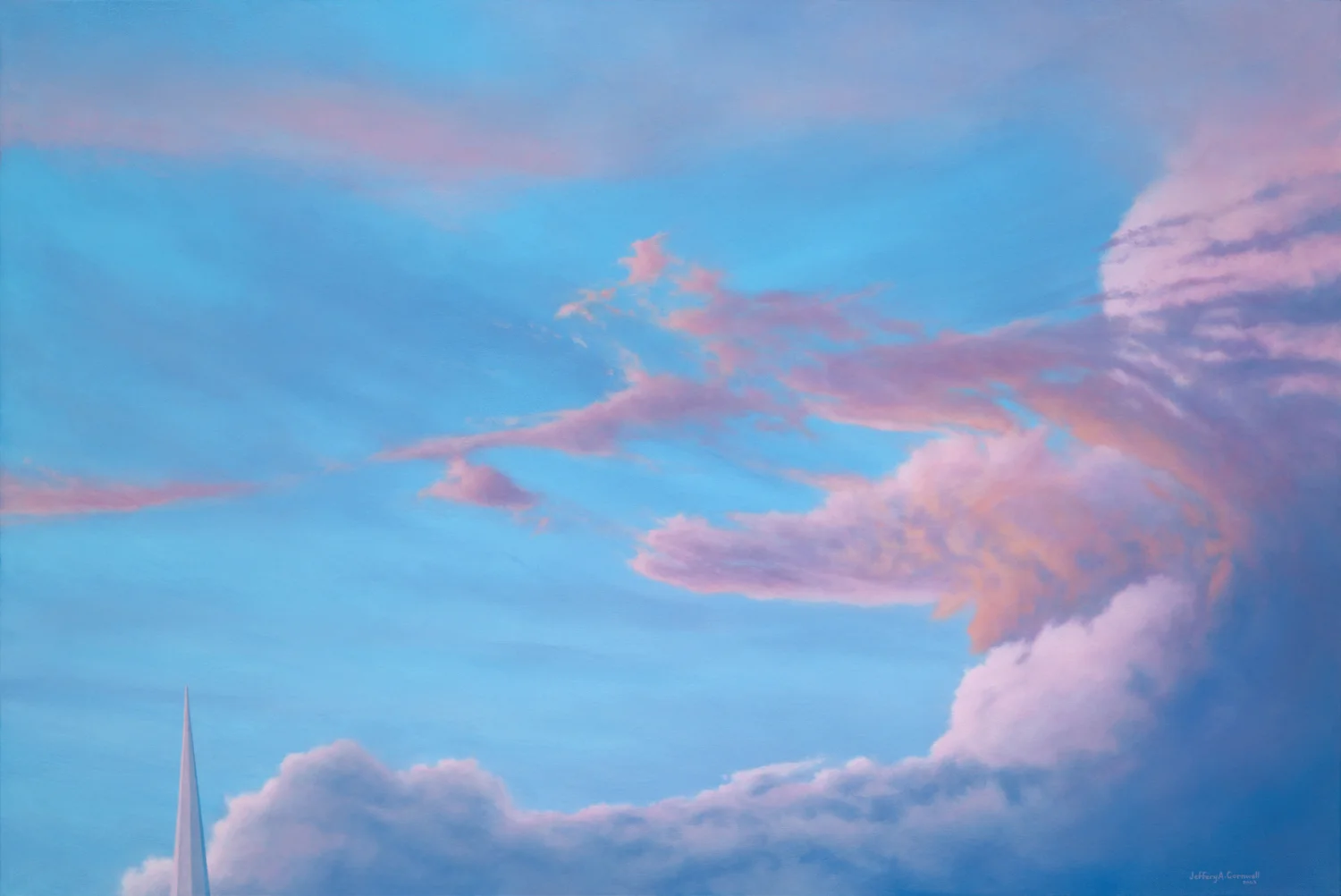  The Point Is - 24" x 36"&nbsp;  Acrylic  