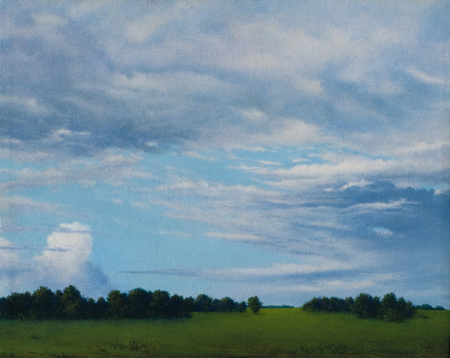  Clearing - 8" x 10"&nbsp;  Acrylic  