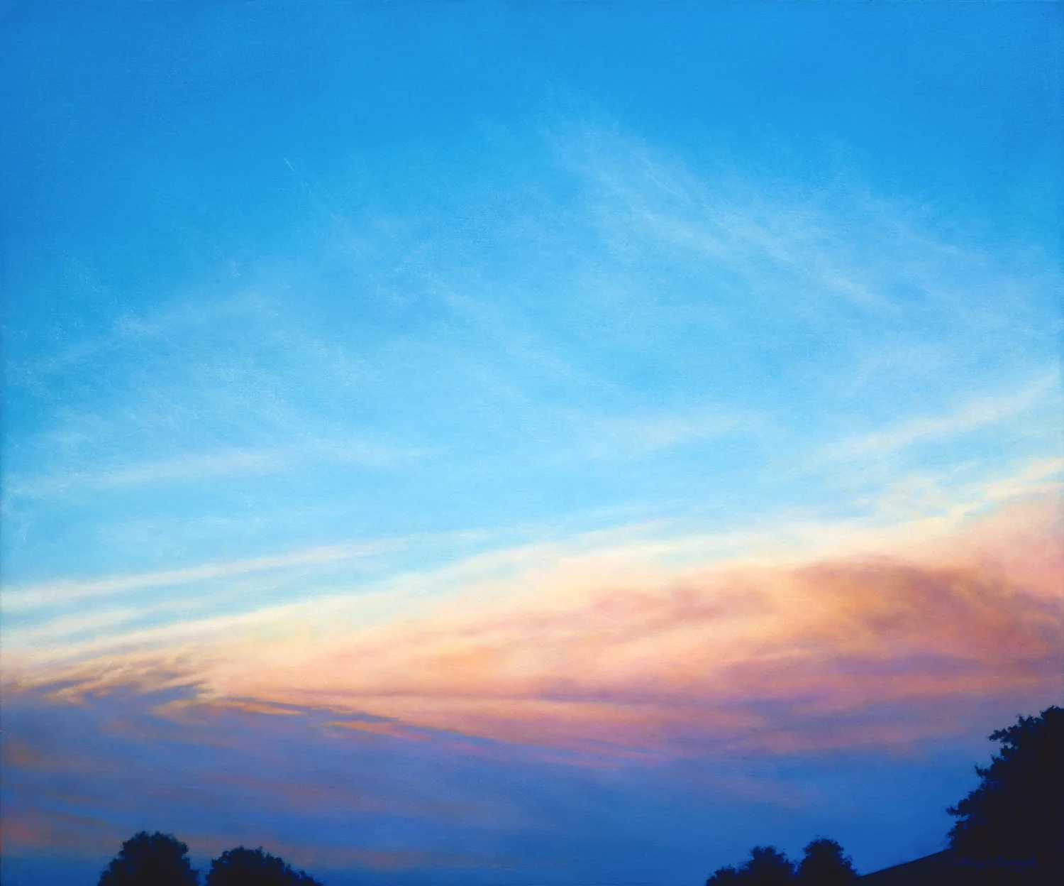  Evening Edge - 20" x 24"&nbsp;  Acrylic  