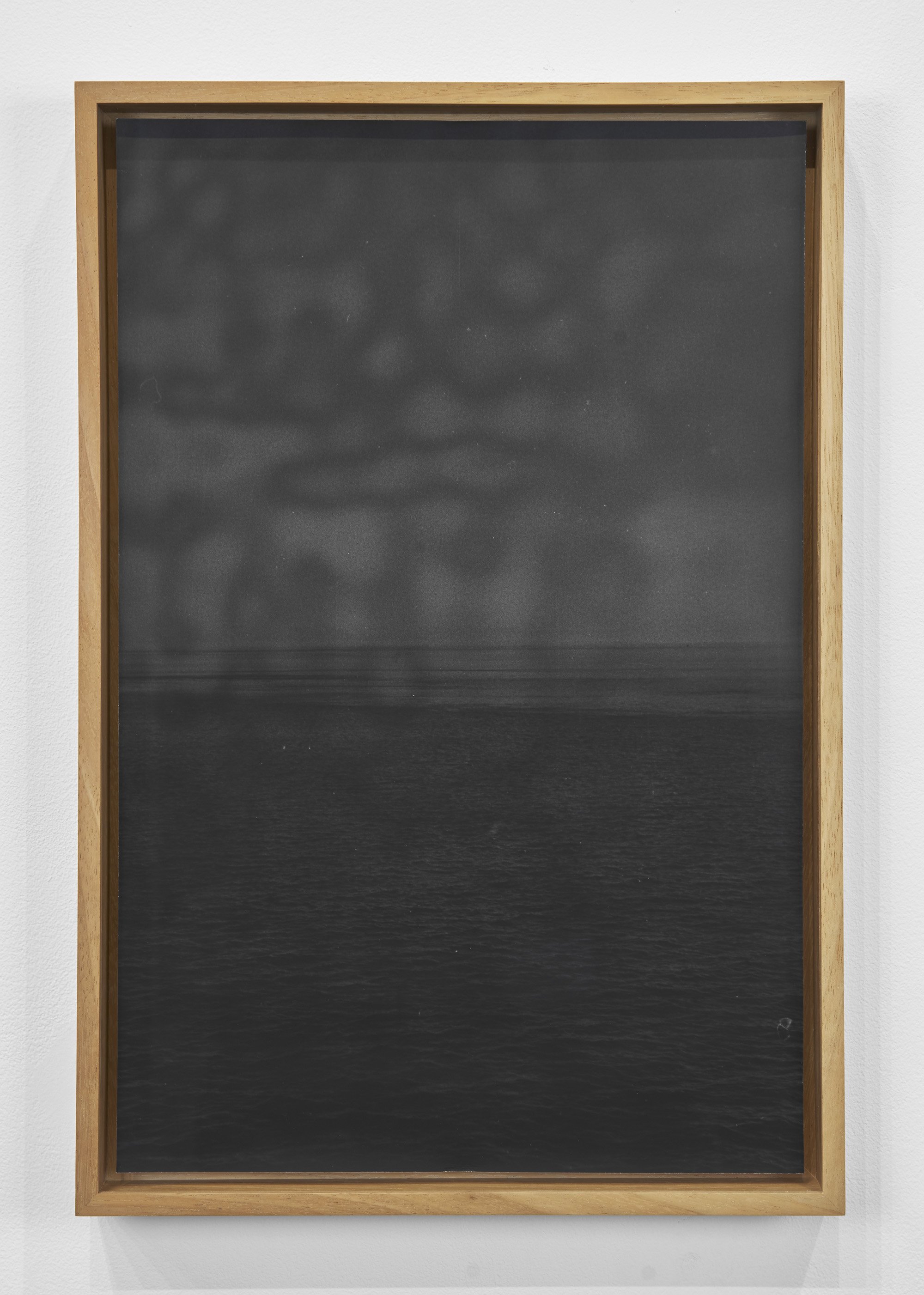  Ship Window (dark) 2017-21 2021 Unique fibre based silver gelatin print in iroko frame 42 x 29.5 cm  1/1 