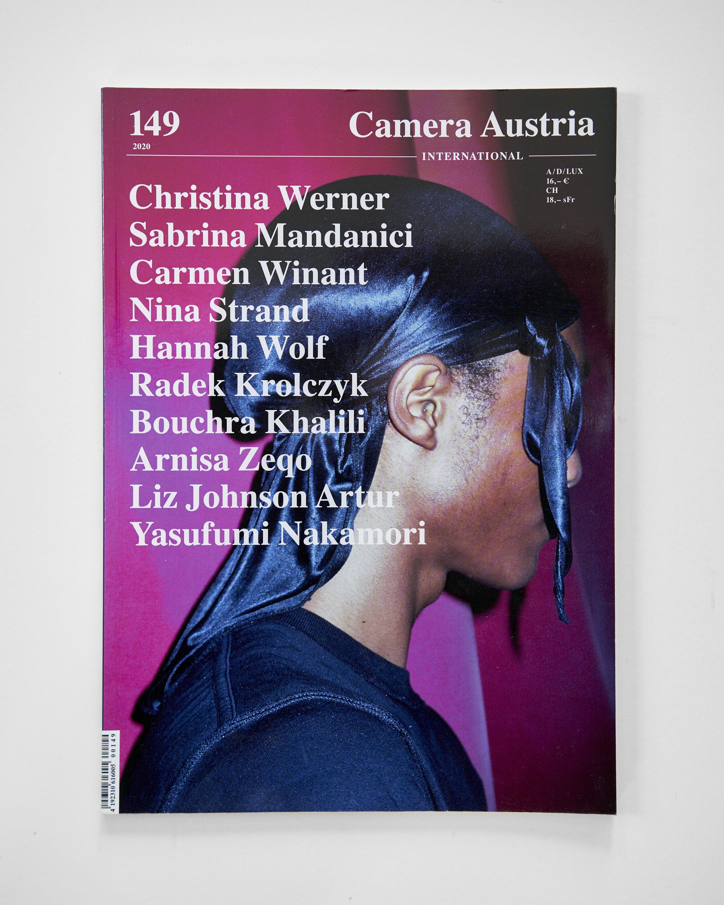  Camera Austria Issue 149 (2019)  Featured in ‘forum’ section. 